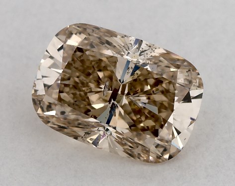 1.15 Carat Brown SI2  cushion modified diamond
